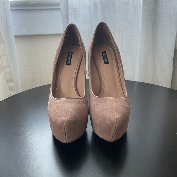 Shoe mint Olivia Blush Suede heels (size 8) - Picture 3 of 4
